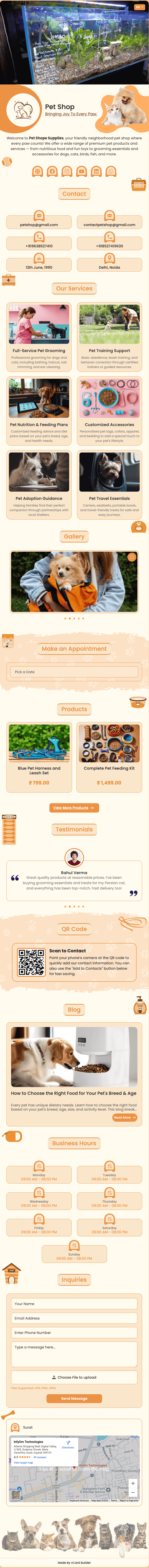 Pet Shop DigiCard
