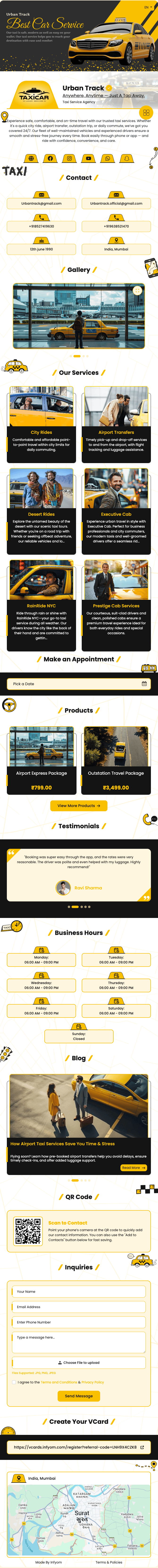 Taxi DigiCard